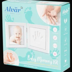 Alvär fotolijst met kleiafdruk