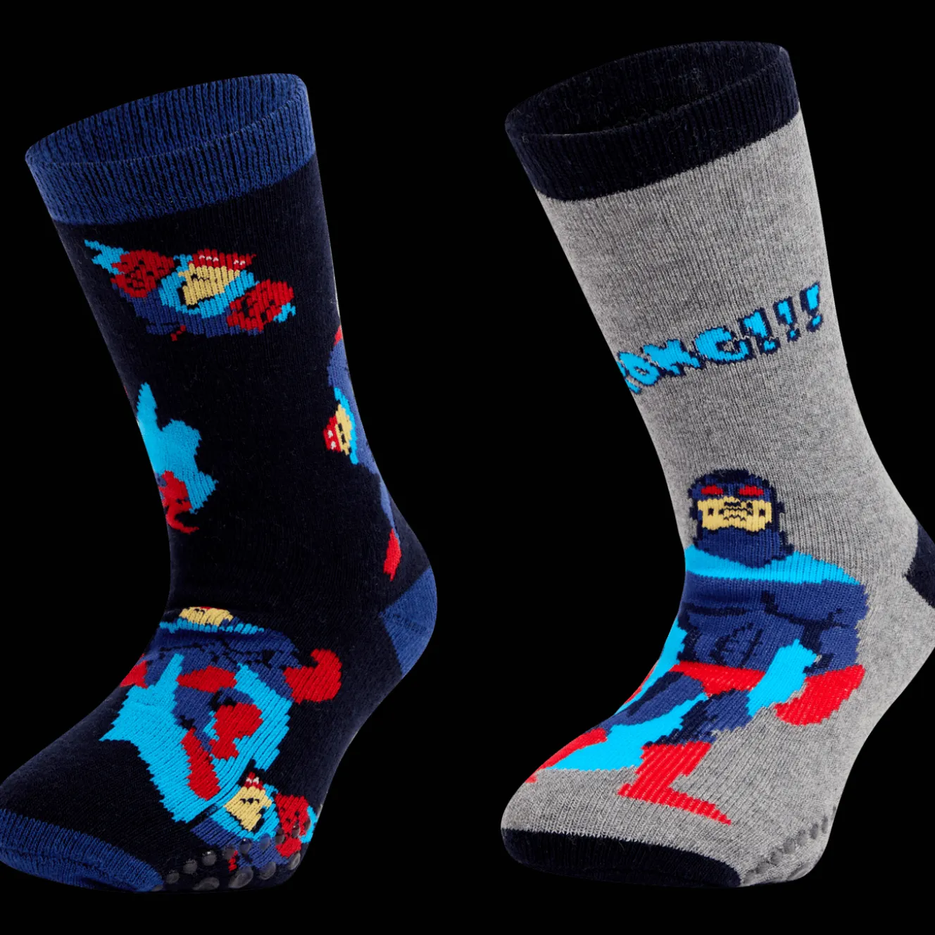 Anti-slip badstof sokken