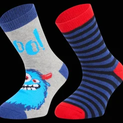 Anti-slip badstof sokken