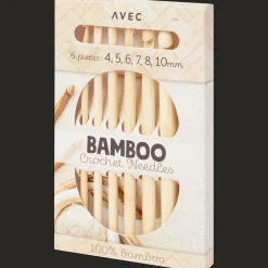 Avec bamboe haaknaalden