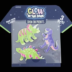 Avec glow-in-the-dark strijkpatches