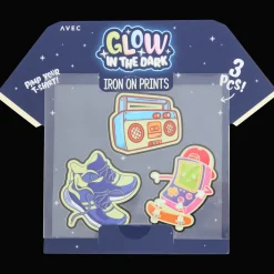 Avec glow-in-the-dark strijkpatches