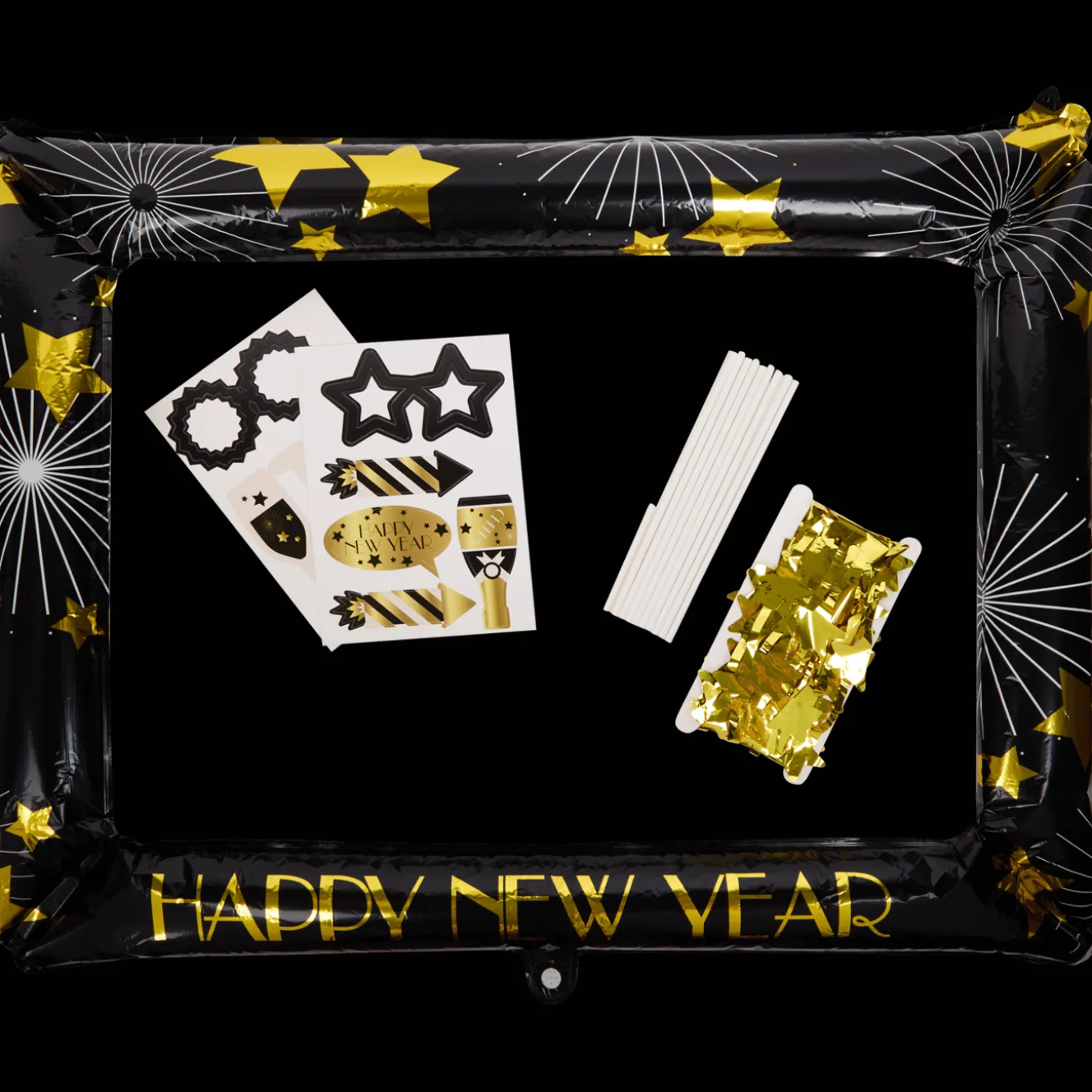 Avec oudejaarsavond party props