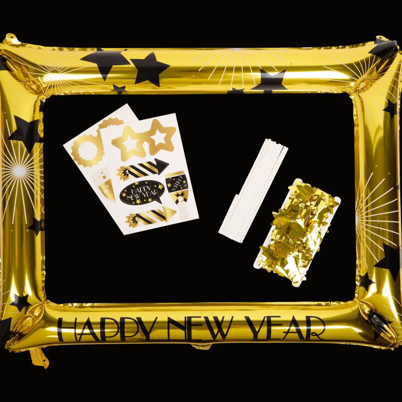 Avec oudejaarsavond party props