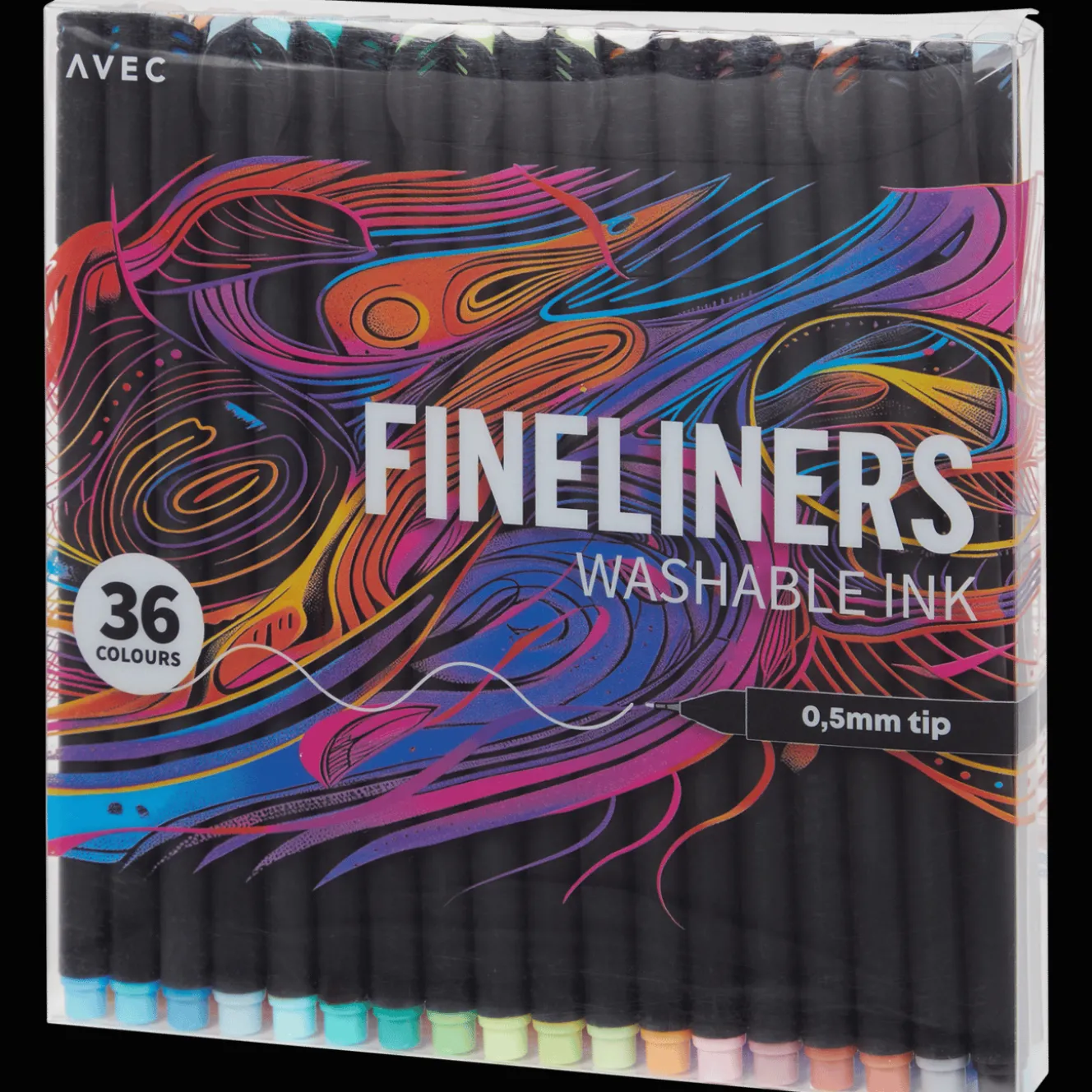 Avec uitwasbare viltstiften