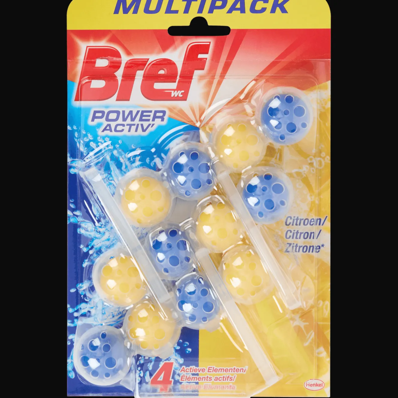 Bref Power Activ' toiletblokken Citroen