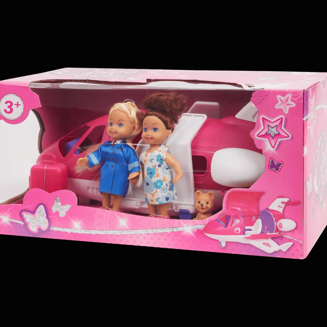 Chloe Girlz vliegtuig speelset