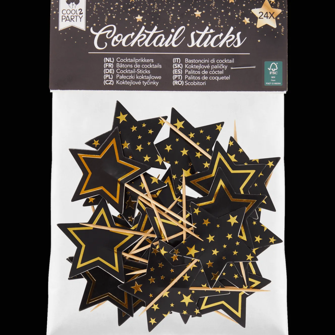 Cool2Party oud & nieuw cocktailprikkers