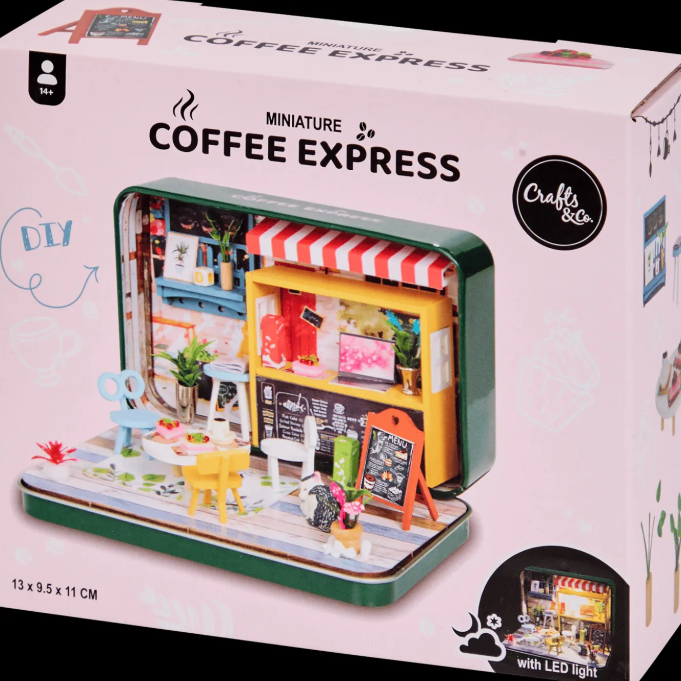 Crafts & Co DIY miniatuur-kamer in blik