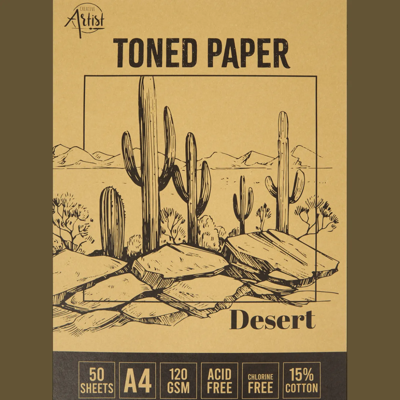 Creative Artist getint schetspapier