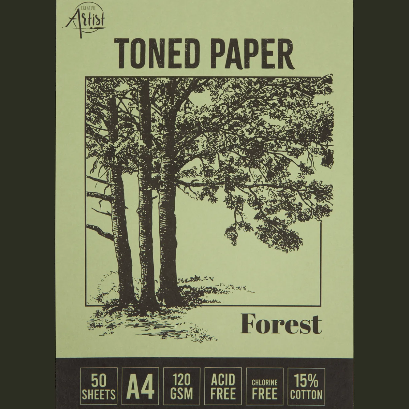 Creative Artist getint schetspapier