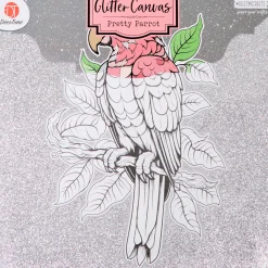 DécoTime kleur je eigen glitter-canvas