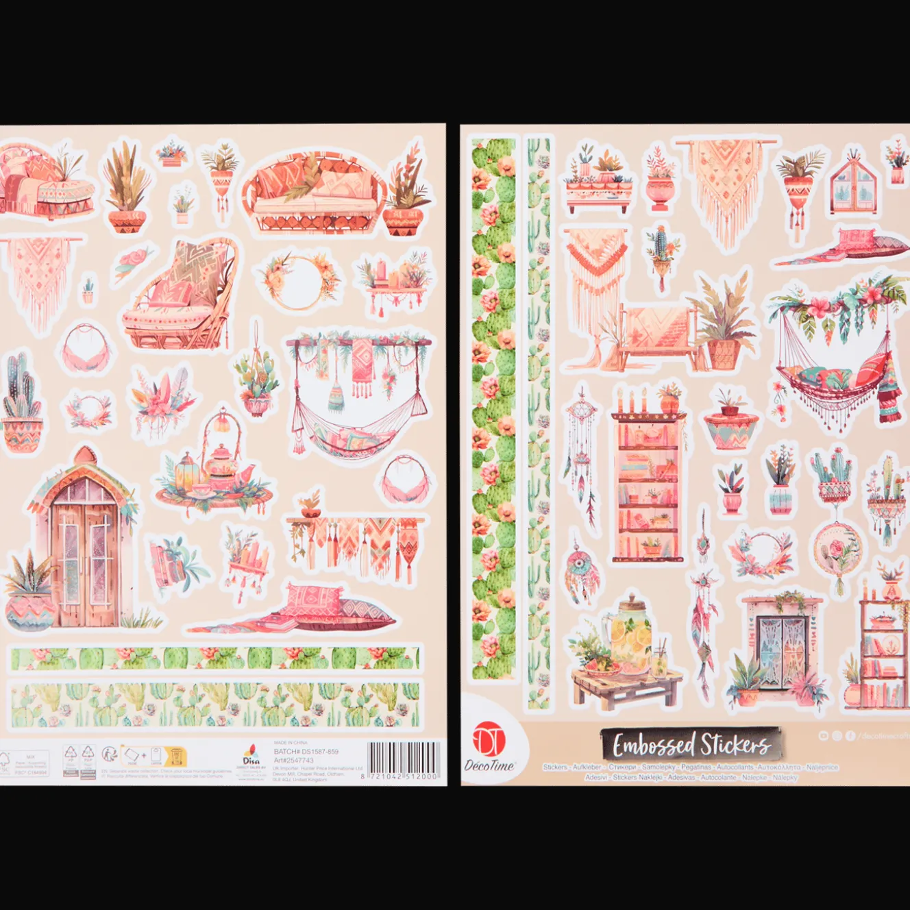 DécoTime stickervellen