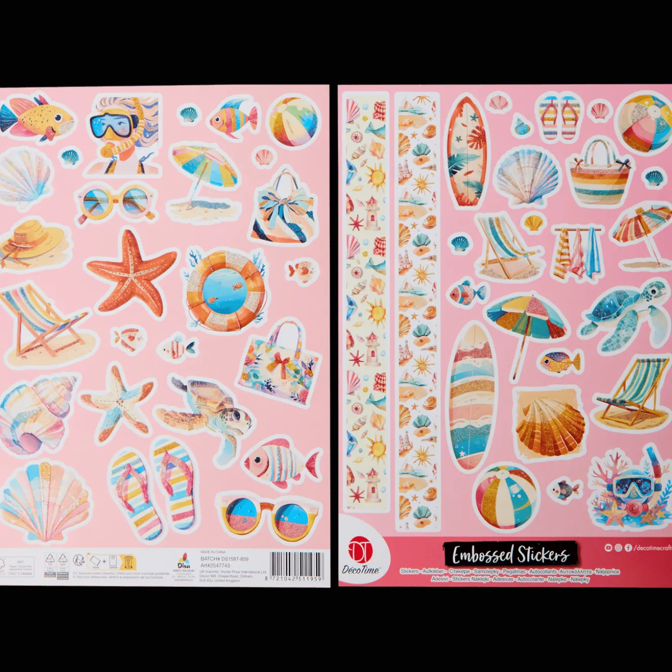 DécoTime stickervellen