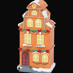 Decoratief huisje met ledlicht