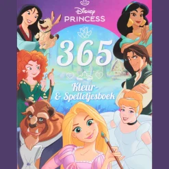 Disney spelletjes- en kleurboek