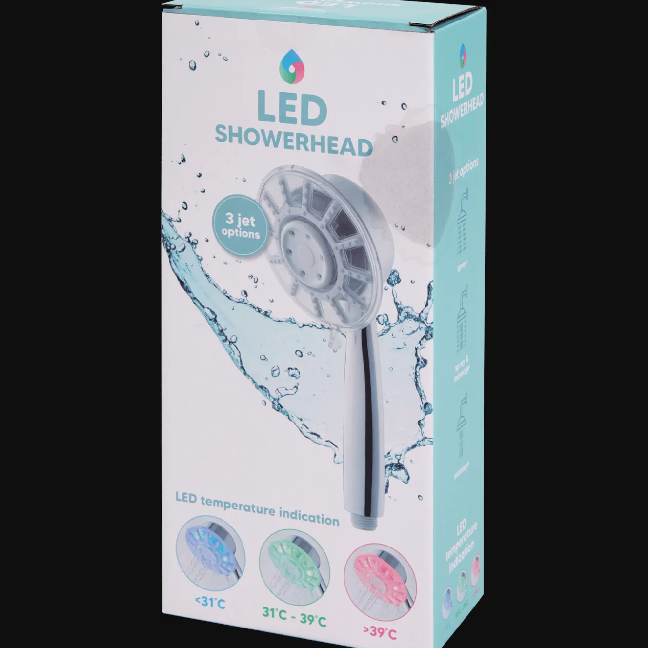 Douchekop met ledlicht