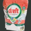 Dreft Fresh Platinum vaatwastabletten All in One