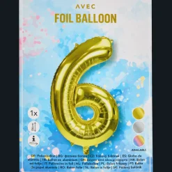 Folieballon cijfer