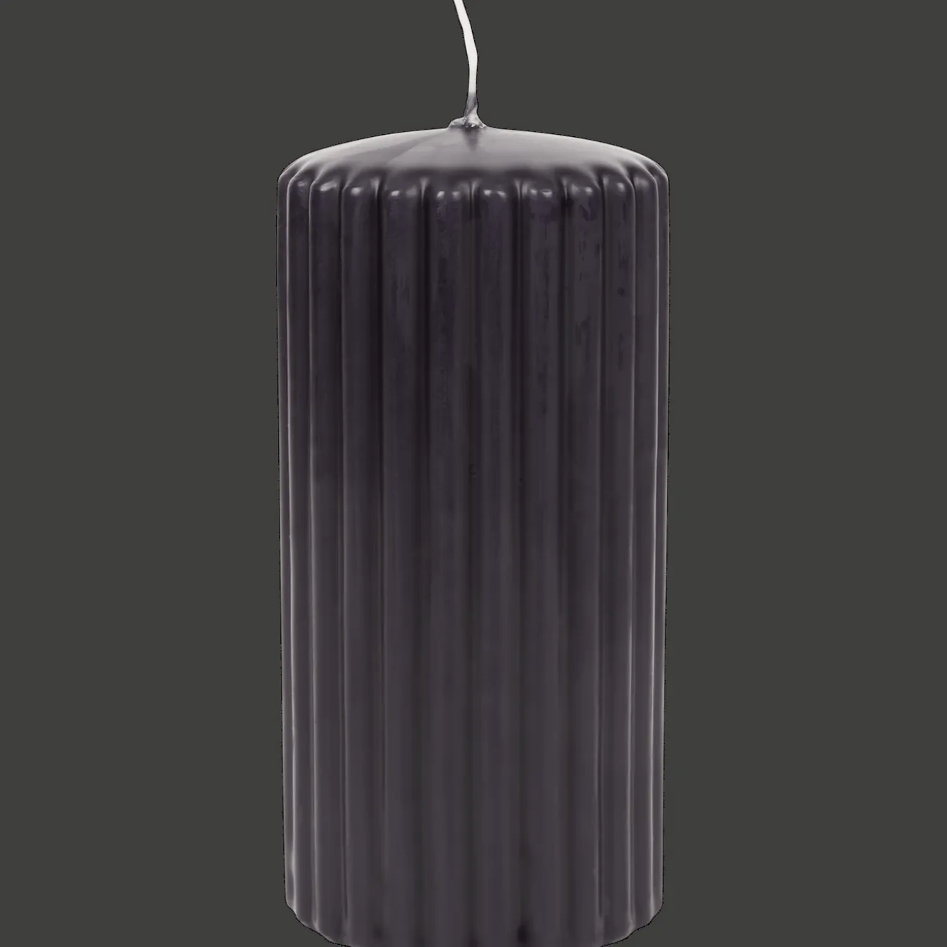 Geribbelde stompkaars