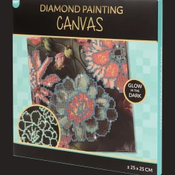 Glow-in-the-dark diamond painting