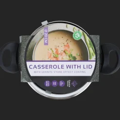 Granite stone braadpan