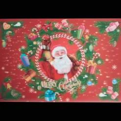 Holografische placemat Kerst