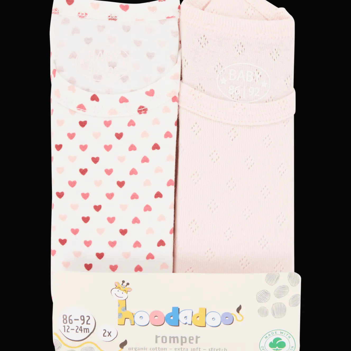 Hoodadoo rompers