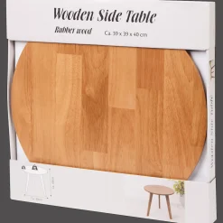 Houten bijzettafel