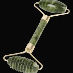 Jade roller gezichtsmassage