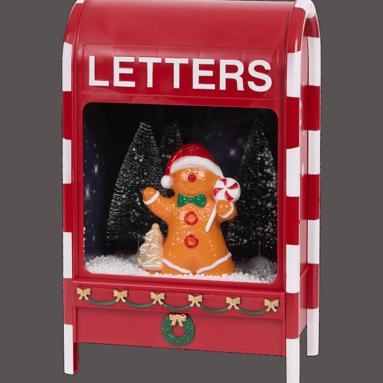 Kerstdecoratie met licht en geluid