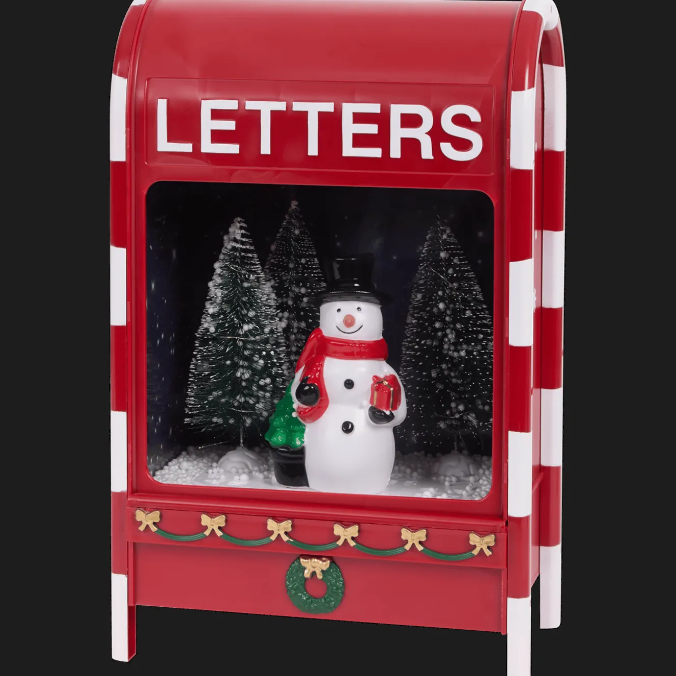 Kerstdecoratie met licht en geluid