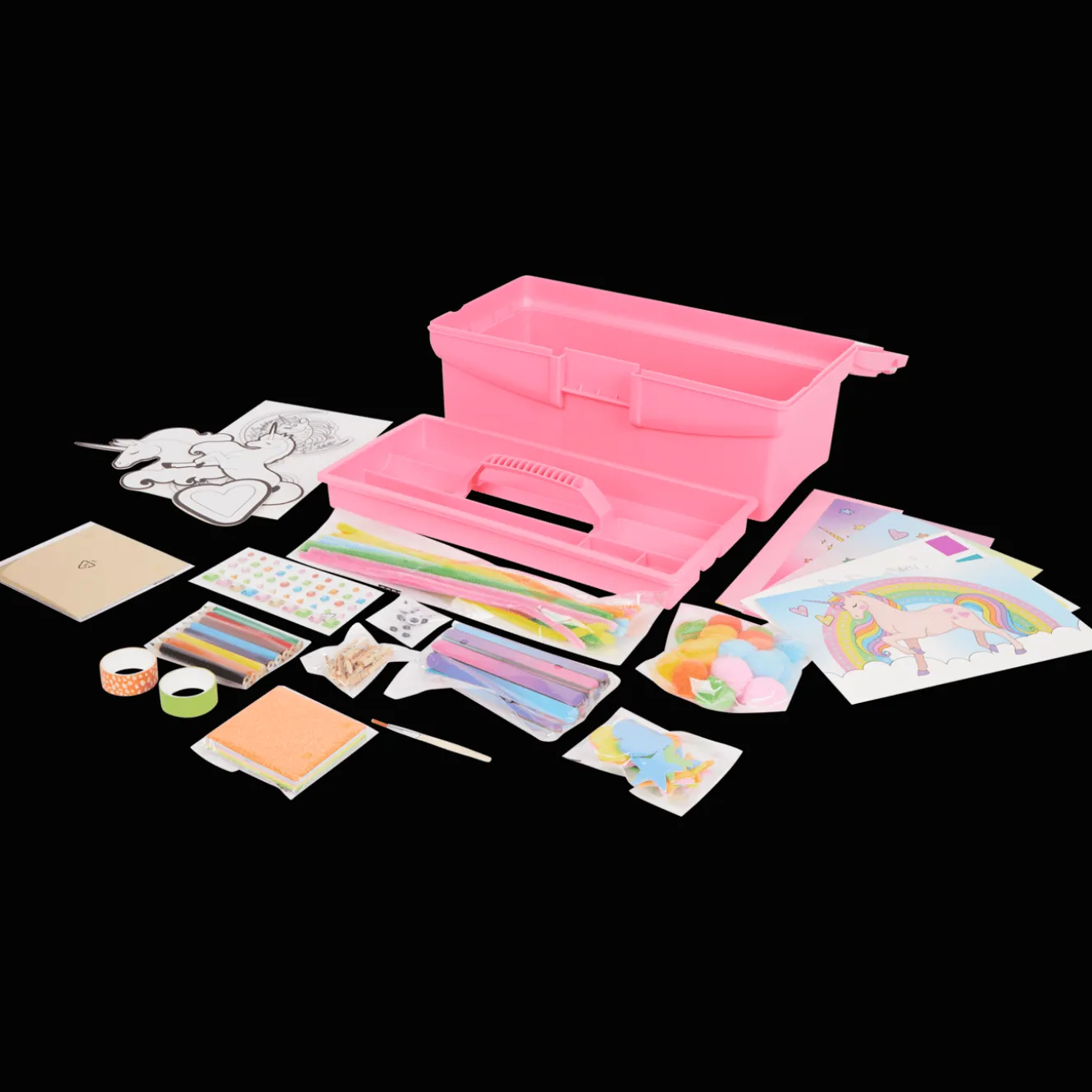 Kids Kingdom knutsel- en activiteitenkoffer