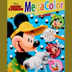 Kleur- en stickerboek