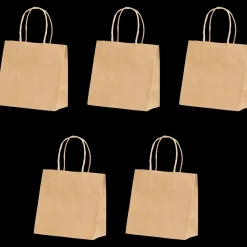 Kraftpapier cadeautasjes