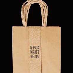 Kraftpapier cadeautasjes