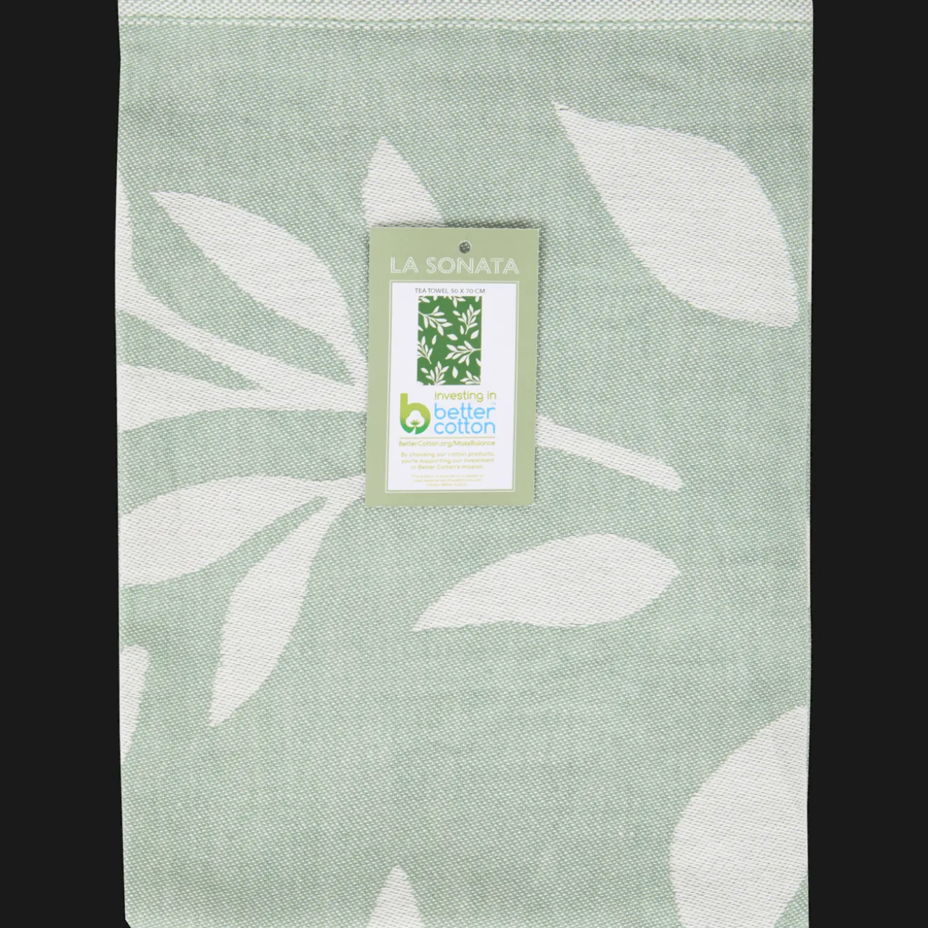 La Sonata theedoek groen