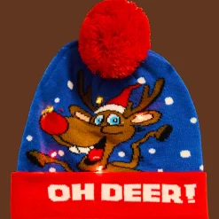 Lichtgevende kerstmuts