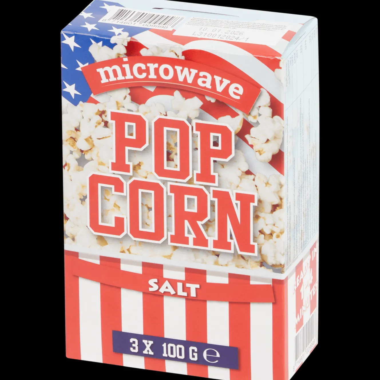 Magnetron popcorn zout