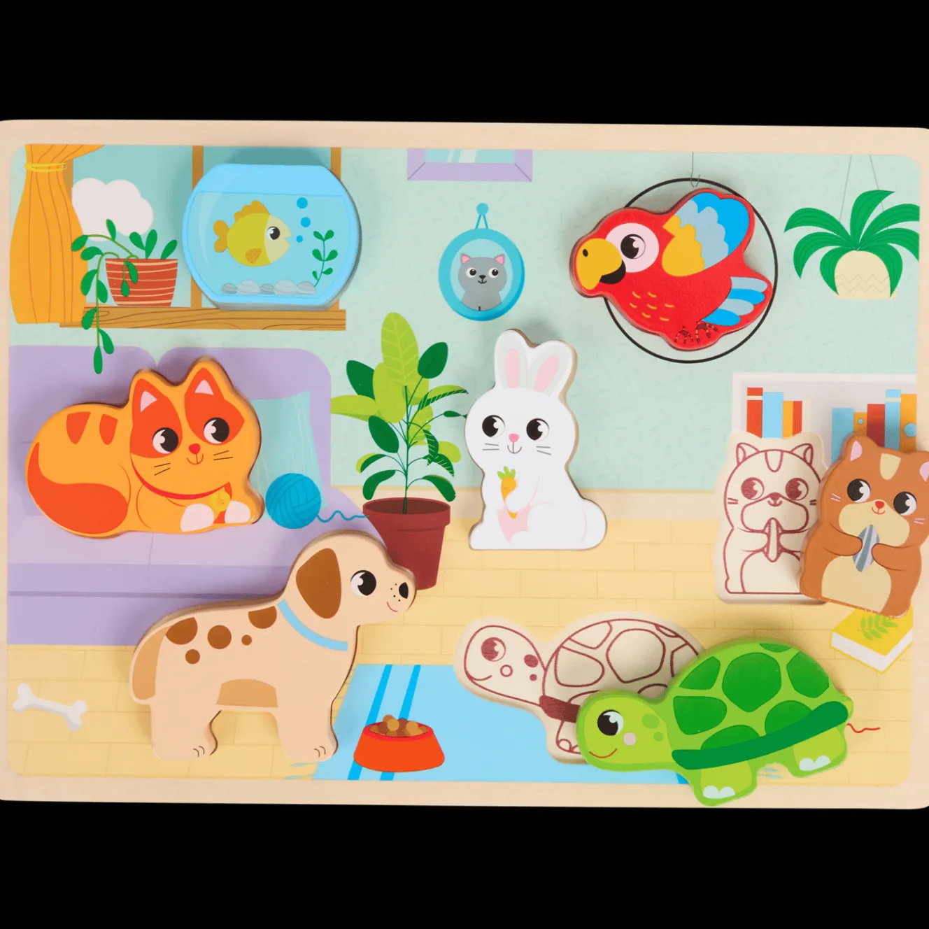 Mini Matters houten puzzel