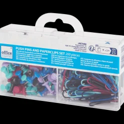 Office Essentials punaise- en paperclipset