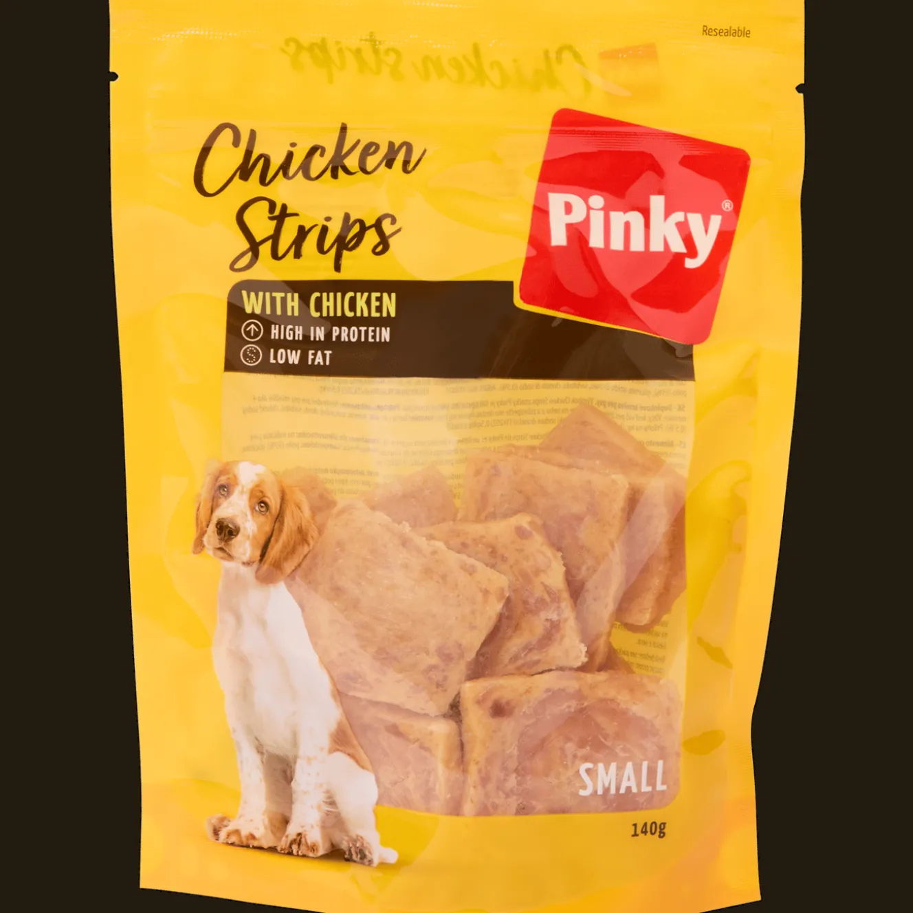 Pinky hondensnacks Chicken Strips