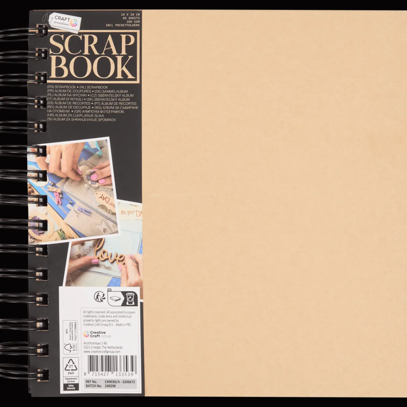 Plakboek met ringband