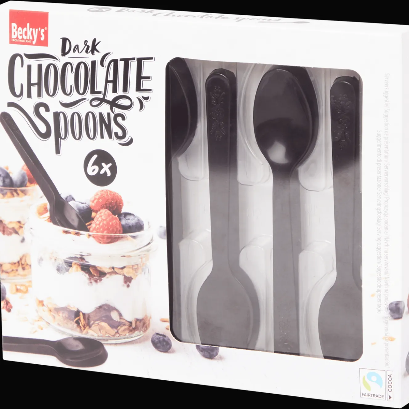 Pure chocoladelepels