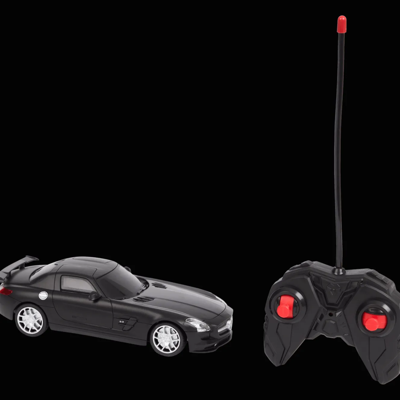 Radiografisch bestuurbare auto