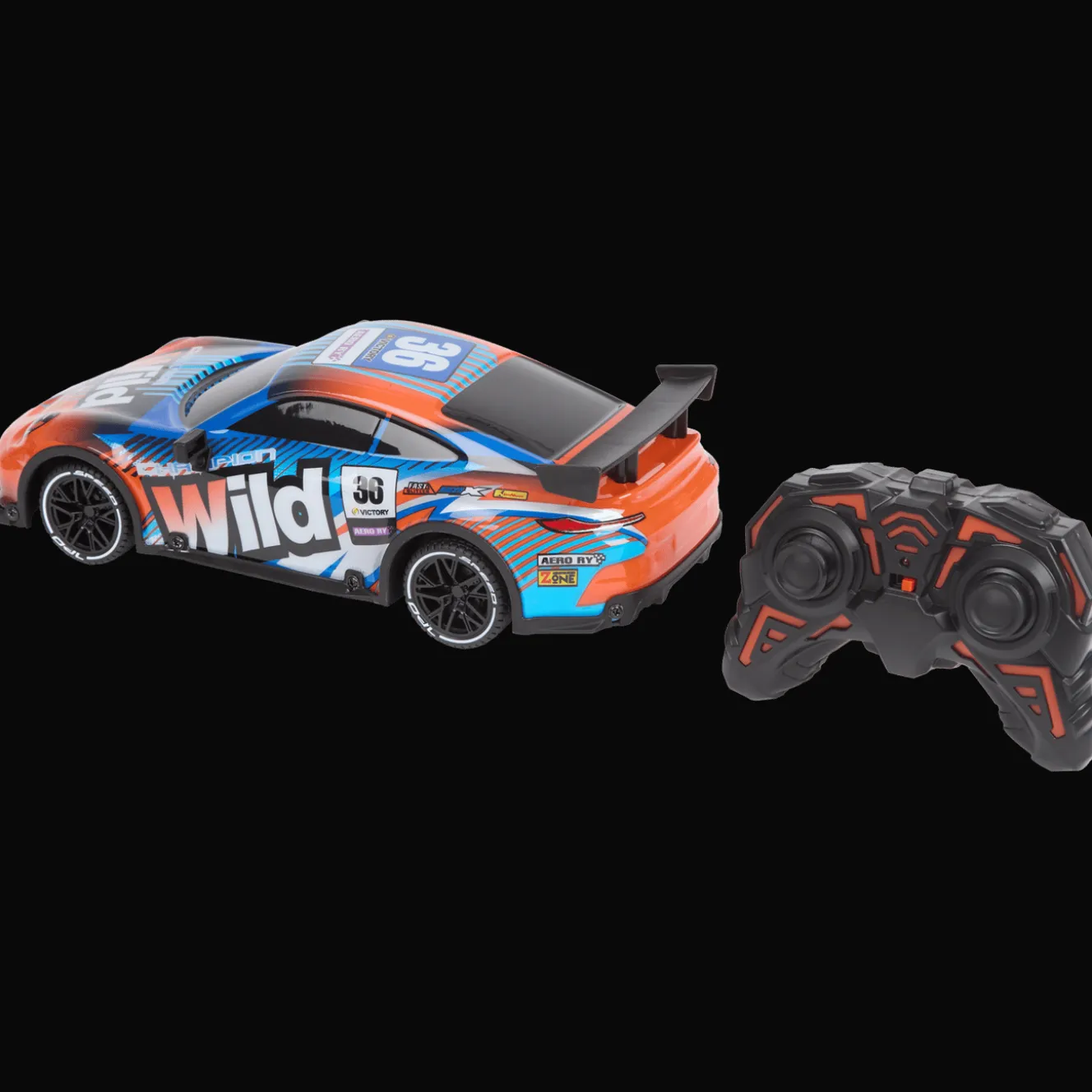 Radiografisch bestuurbare raceauto