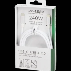 Re-load snelle laad- en datakabel USB-C naar USB-C 2.0