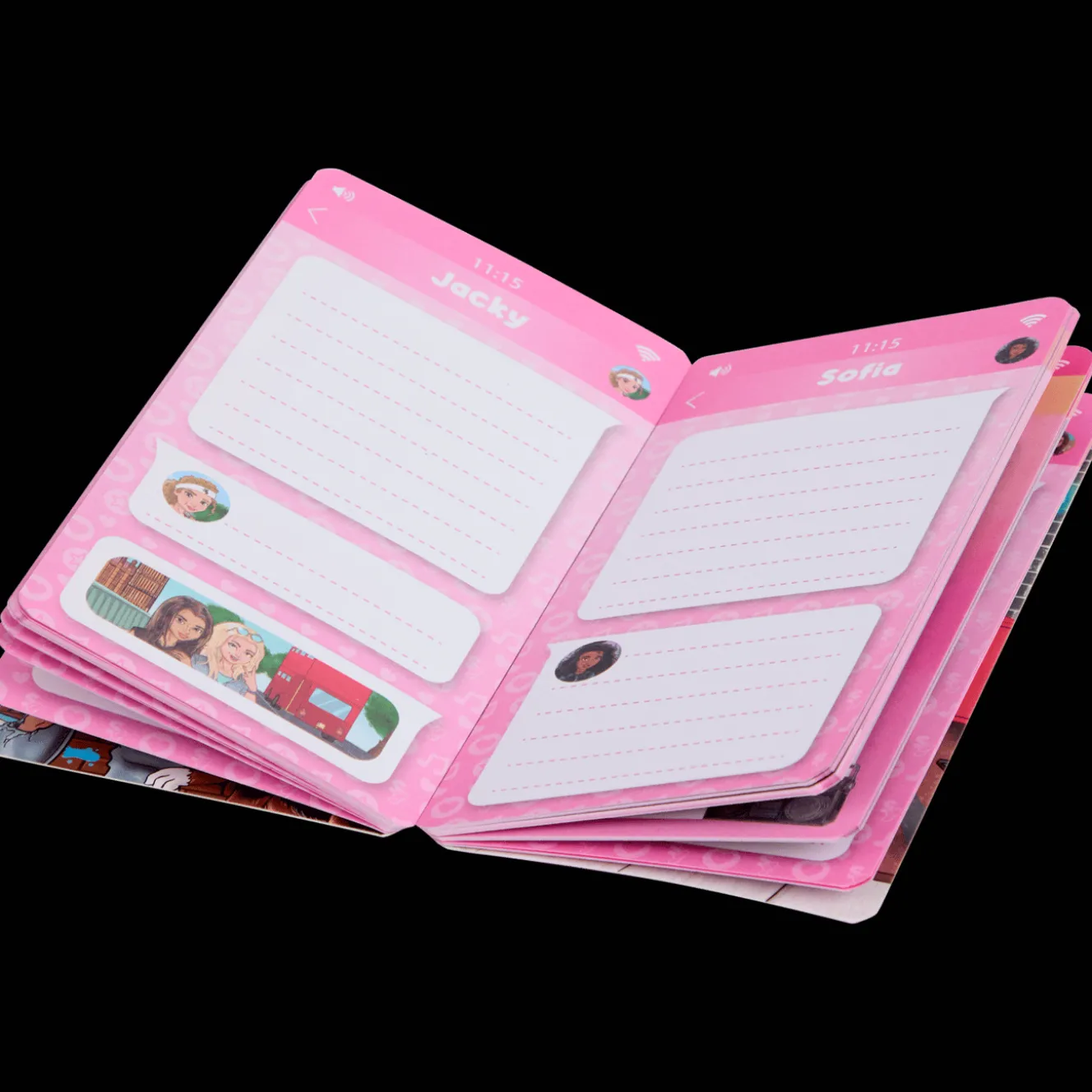 Selfie Girls smartphone notitieblokje