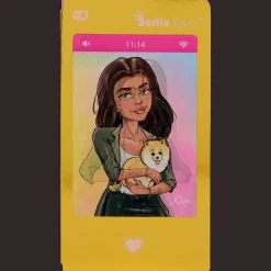 Selfie Girls smartphone notitieblokje