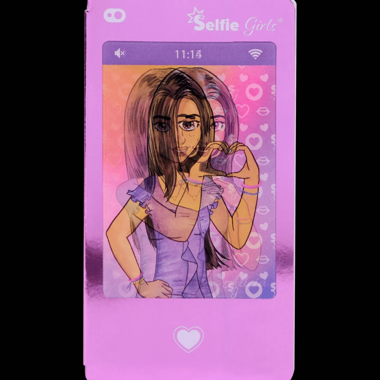 Selfie Girls smartphone notitieblokje